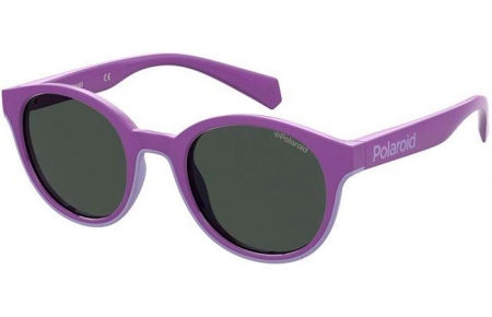 Gafas Junior - Polaroid Junior - PLD 8040/S - RY8 (M9) VIOLET LILAC // GREY POLARIZED