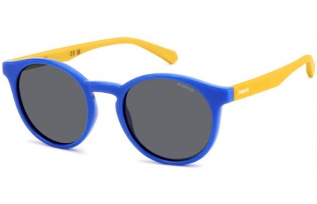 Gafas Junior - Polaroid Junior - PLD 8061/S - DCD (M9) BLUE YELLOW // GREY POLARIZED