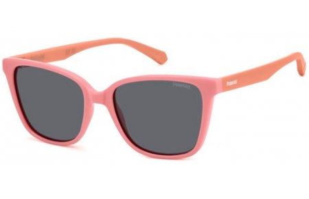 Gafas Junior - Polaroid Junior - PLD 8062/S - 35J (M9) PINK // GREY POLARIZED