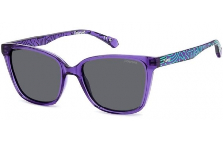 Gafas Junior - Polaroid Junior - PLD 8062/S - B3V (M9) VIOLET // GREY POLARIZED