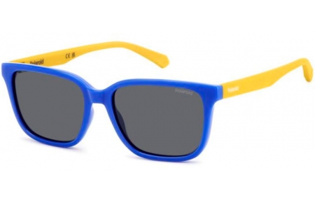 Gafas Junior - Polaroid Junior - PLD 8063/S - DCD (M9) BLUE YELLOW // GREY POLARIZED