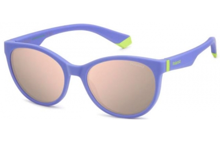 Gafas Junior - Polaroid Junior - PLD 8065/S - 789 (JQ) LILAC // ROSE GOLD MULTILAYER POLARIZED