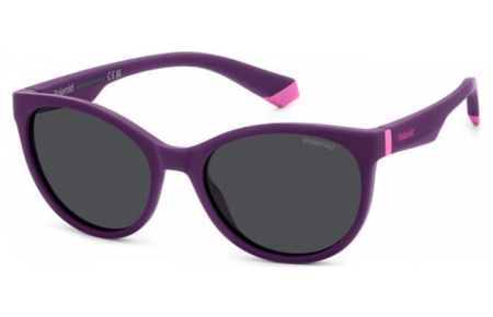 Gafas Junior - Polaroid Junior - PLD 8065/S - B3V (M9) VIOLET // GREY POLARIZED