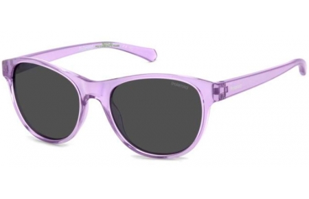 Gafas Junior - Polaroid Junior - PLD 8066/S - 789 (M9) LILAC // GREY GRADIENT