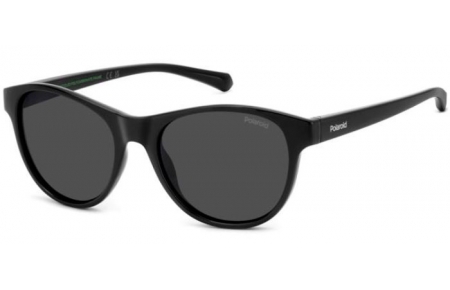 Gafas Junior - Polaroid Junior - PLD 8066/S - 807 (M9) BLACK // GREY POLARIZED