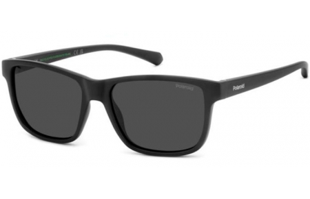 Gafas Junior - Polaroid Junior - PLD 8067/S - 003 (M9) MATTE BLACK // GREY POLARIZED