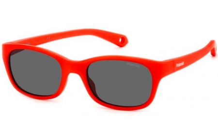 Gafas Junior - Polaroid Junior - PLD K006/S - C9A (M9) RED // GREY POLARIZED