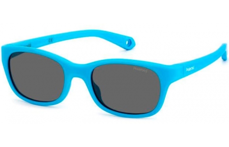 Gafas Junior - Polaroid Junior - PLD K006/S - MVU (M9) AZURE // GREY POLARIZED