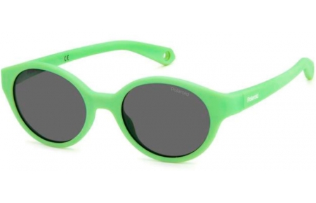 Gafas Junior - Polaroid Junior - PLD K007/S - 1ED (M9) GREEN // GREY POLARIZED