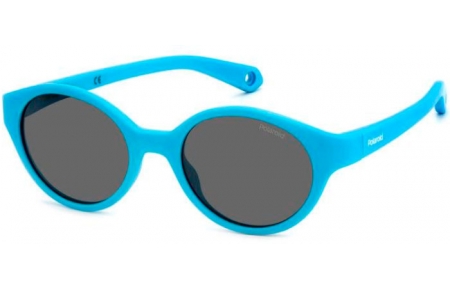 Gafas Junior - Polaroid Junior - PLD K007/S - MVU (M9) AZURE // GREY POLARIZED