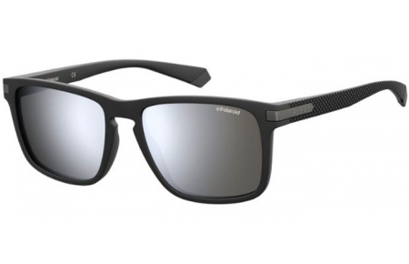 Sunglasses - Polaroid - PLD 2088/S - 003 (EX) MATTE BLACK // GREY SILVER MIRROR POLARIZED