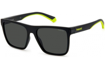 Gafas de Sol - Polaroid - PLD 2128/S - PGC (M9) MATTE BLACK YELLOW // GREY POLARIZED