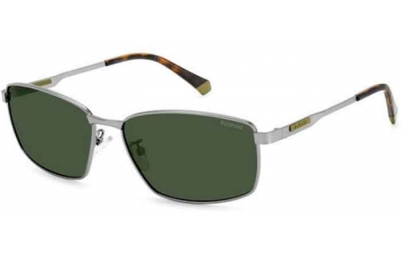 Gafas de Sol - Polaroid - PLD 2137/G/S/X - R81 (UC) MATTE RUTHENIUM // GREEN POLARIZED