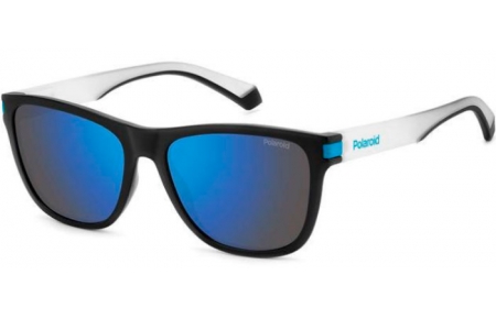 Gafas de Sol - Polaroid - PLD 2138/S - 0VK (5X) MATTE BLACK BLUE // BLUE MIRROR POLARIZED