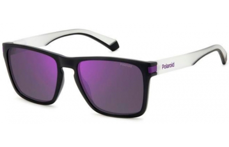 Gafas de Sol - Polaroid - PLD 2139/S - 5F3 (MF) MATTE BLACK VIOLET // VIOLET MIRROR POLARIZED