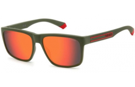 Gafas de Sol - Polaroid - PLD 2149/S - TBO (OZ) MILITARY GREEN // RED MIRROR POLARIZED