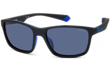 Gafas de Sol - Polaroid - PLD 2153/S - 0VK (C3) MATTE BLACK BLUE // BLUE POLARIZED