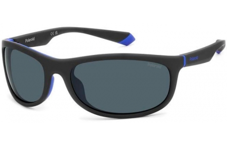 Gafas de Sol - Polaroid - PLD 2154/S - 0VK (C3) MATTE BLACK BLUE // BLUE POLARIZED