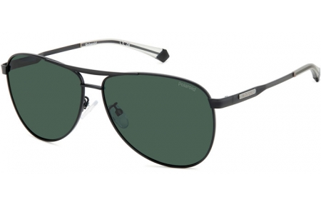 Gafas de Sol - Polaroid - PLD 2160/G/S/X - 003 (UC) MATTE BLACK // GREEN POLARIZED