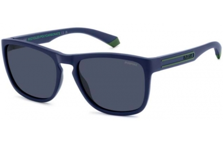 Gafas de Sol - Polaroid - PLD 2161/S - RCT (C3) MATTE BLUE // BLUE POLARIZED