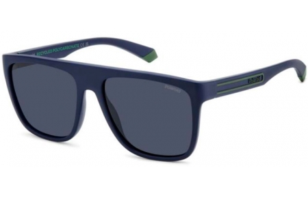 Gafas de Sol - Polaroid - PLD 2162/S - FLL (C3) MATTE BLUE // BLUE POLARIZED