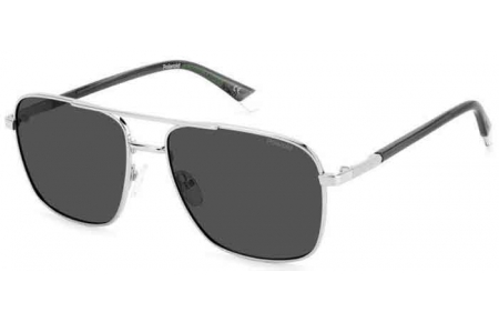 Gafas de Sol - Polaroid - PLD 4128/S/X - 010 (M9) PALLADIUM // GREY POLARIZED