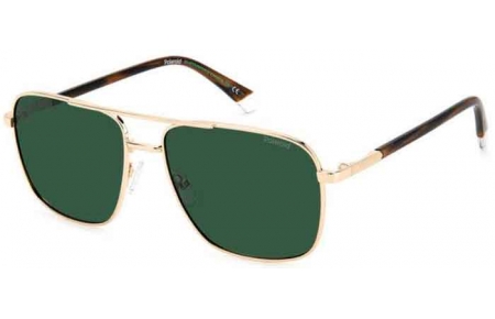 Sunglasses - Polaroid - PLD 4128/S/X - J5G (UC) GOLD // GREEN POLARIZED