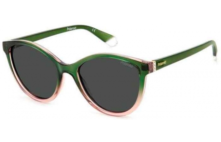 Gafas de Sol - Polaroid - PLD 4133/S/X - IWB (M9) GREEN PINK // GREY POLARIZED