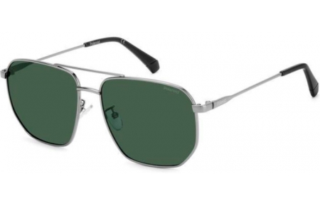 Gafas de Sol - Polaroid - PLD 4141/G/S/X - 6LB (UC) RUTHENIUM // GREEN POLARIZED