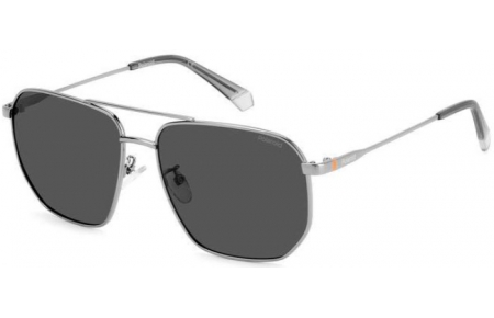 Gafas de Sol - Polaroid - PLD 4141/G/S/X - KJ1 (M9) DARK RUTHENIUM // GREY POLARIZED