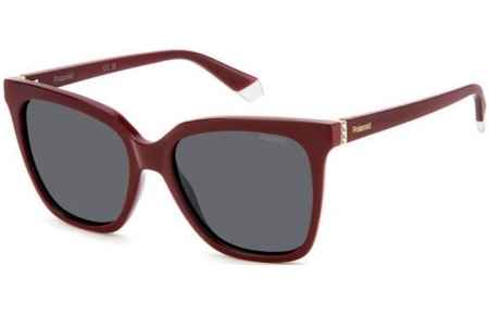 Gafas de Sol - Polaroid - PLD 4155/S/X - LHF (M9) BURGUNDY // GREY POLARIZED