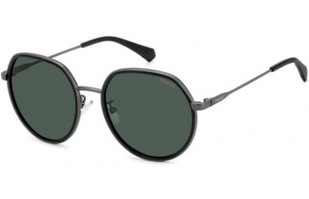 Gafas de Sol - Polaroid - PLD 4160/G/S/X - R80 (UC) MATTE DARK RUTHENIUM // GREEN POLARIZED