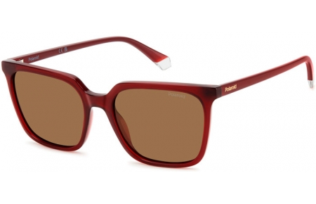 Gafas de Sol - Polaroid - PLD 4163/S - LHF (SP) BURGUNDY // BRONZE POLARIZED