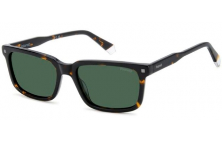 Gafas de Sol - Polaroid - PLD 4174/S/X - 086 (UC) HAVANA // GREEN POLARIZED