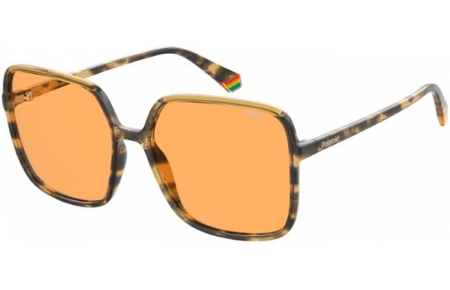 Gafas de Sol - Polaroid - PLD 6128/S - HJV (HE) HAVANA YELLOW // COPPER POLARIZED