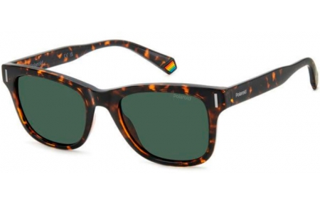 Gafas de Sol - Polaroid - PLD 6206/S - 086 (UC) DARK HAVANA // GREEN POLARIZED