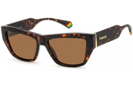 Gafas de Sol - Polaroid - PLD 6210/S/X - 086 (SP) DARK HAVANA // BRONZE POLARIZED