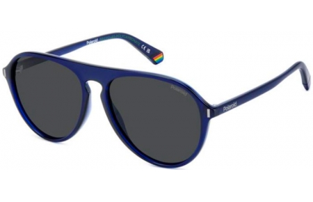 Gafas de Sol - Polaroid - PLD 6225/S - PJP (M9) BLUE // GREY POLARIZED