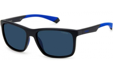 Gafas de Sol - Polaroid - PLD 7043/S - 0VK (C3) MATTE BLACK BLUE // BLUE POLARIZED