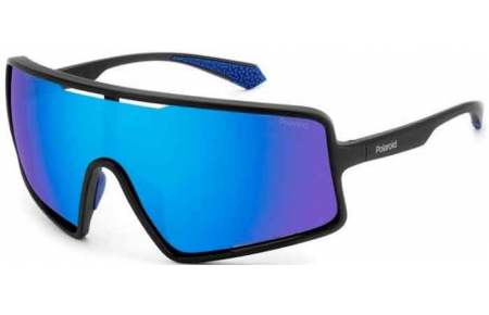 Gafas de Sol - Polaroid - PLD 7045/S - FLL (5X) MATTE BLUE // BLUE MIRROR POLARIZED