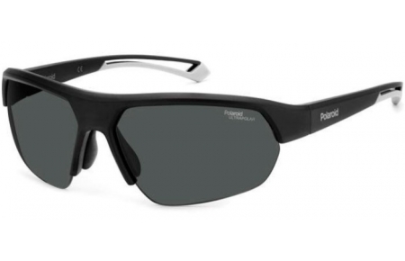 Sunglasses - Polaroid - PLD 7048/S - 003 (E3) MATTE BLACK // GREY POLARIZED HIGH CONTRAST