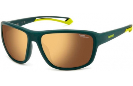 Sunglasses - Polaroid - PLD 7048/S - GP7 (VV) GREEN YELLOW // GREY HIGHT CONTRAST MIRROR GOLD