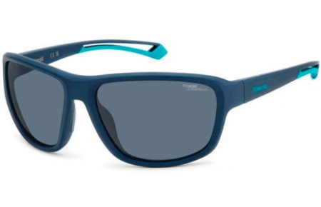 Gafas de Sol - Polaroid - PLD 7048/S - ZX9 (E3) BLUE AZURE // GREY POLARIZED HIGH CONTRAST