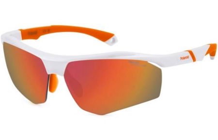 Gafas de Sol - Polaroid - PLD 7055/S - VK6 (BG) WHITE // RED MULTILAYER POLARIZED HIGHT CONTRAST