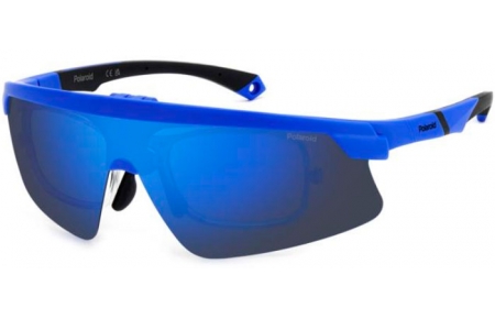 Gafas de Sol - Polaroid - PLD 7056/CI/S - RCT (5X) MATTE BLUE // BLUE MIRROR POLARIZED