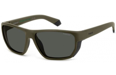 Gafas de Sol - Polaroid - PLD 7057/S - DLD (M9) MATTE GREEN // GREY POLARIZED