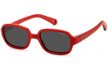 Gafas Junior - Polaroid Junior - PLD K003/S - C9A (M9) RED // GREY POLARIZED