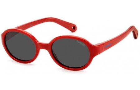 Gafas Junior - Polaroid Junior - PLD K004/S - C9A (M9) RED // GREY POLARIZED