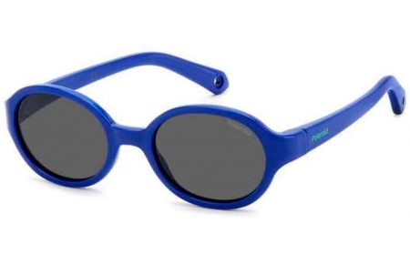 Gafas Junior - Polaroid Junior - PLD K004/S - PJP (M9) BLUE // GREY POLARIZED