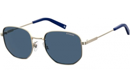 Gafas de Sol - Polaroid - PLD 2081/S/X - 3YG (C3) LIGHT GOLD // GREY POLARIZED